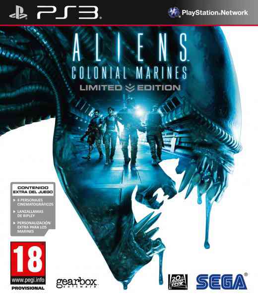 Alien Colonial Marines Limited Edition Ps3